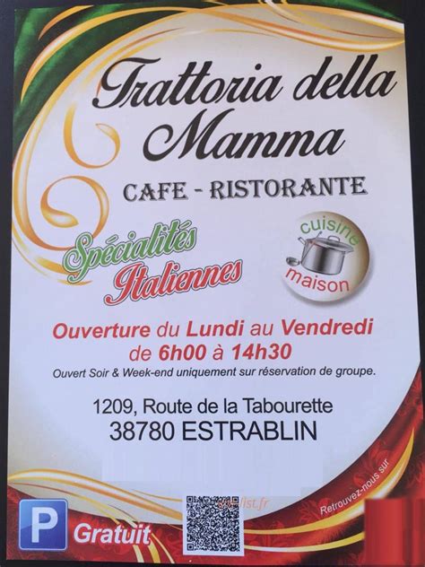 trattoria della mamma|mamma trattoria menu.